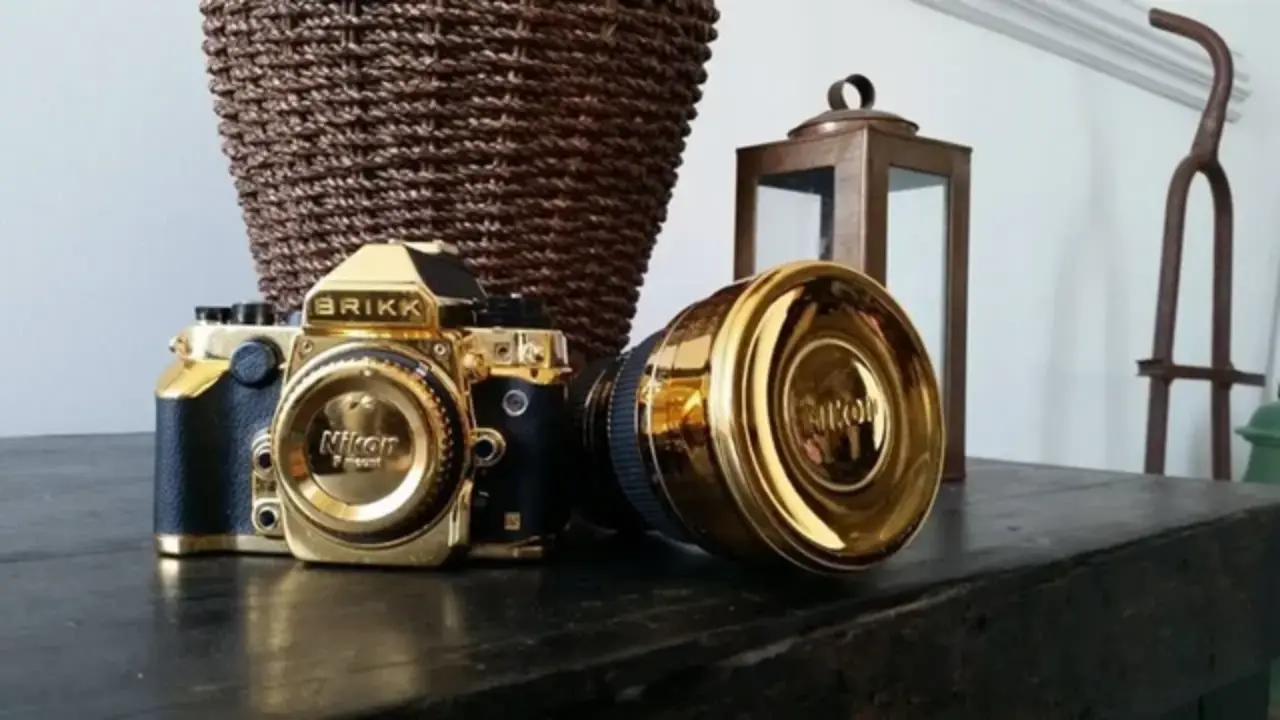 Brikk 24K Gold-Plated Nikon Df