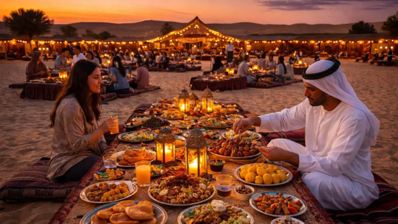 إفطار في الصحراء أو رحلة سفاري مسائية