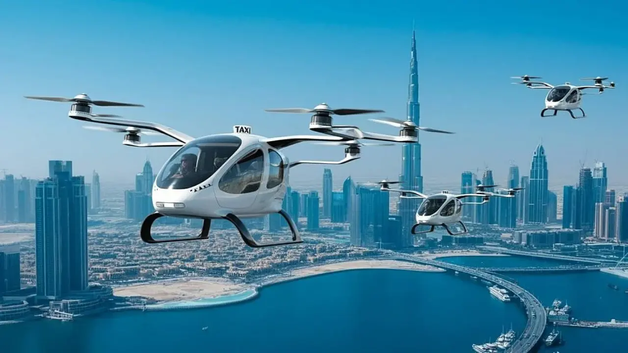 Flying Taxis and Vertiports