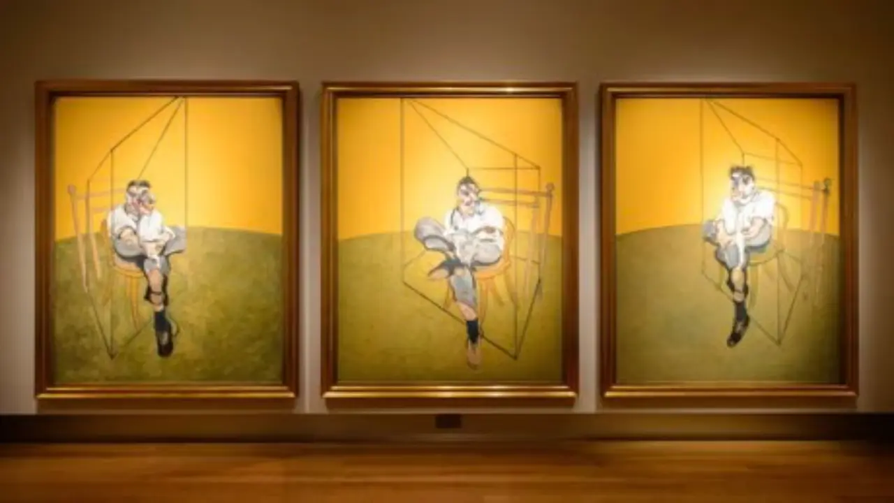 Three Studies of Lucien Freud