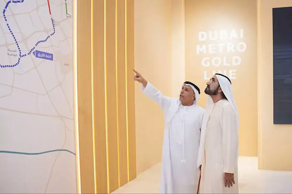 dubai metro gold line
