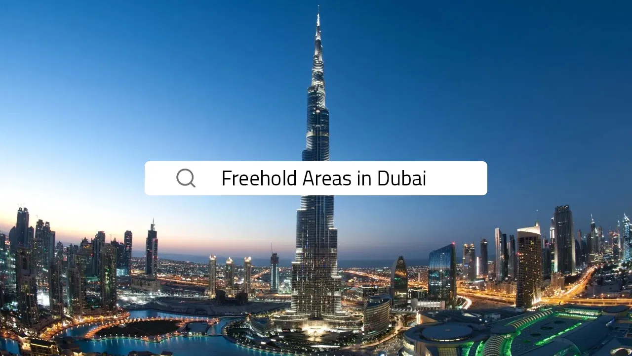 free holds areas dubai