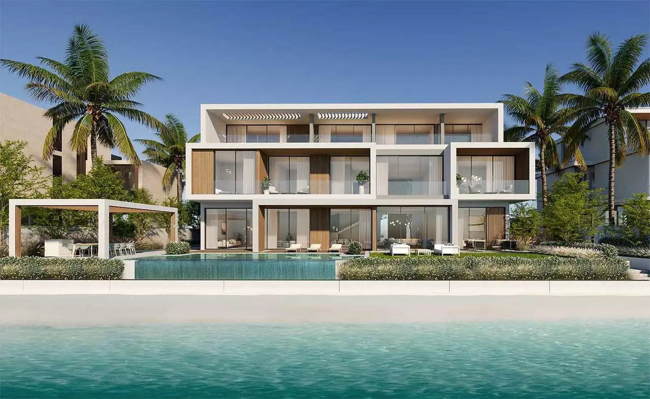 palm jebel ali villas