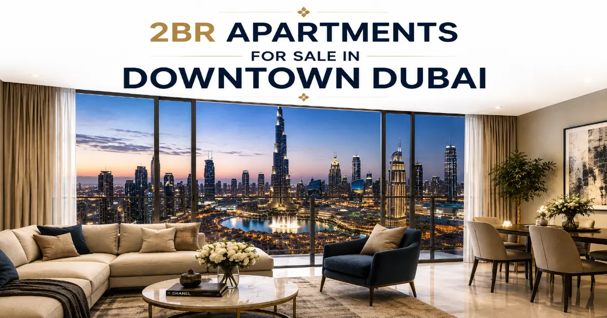 2BR Apartments for Sale in Downtown Dubai
