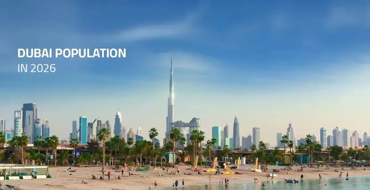 dubai population in 2026