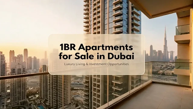 1BR Apartments for Sale in Dubai
