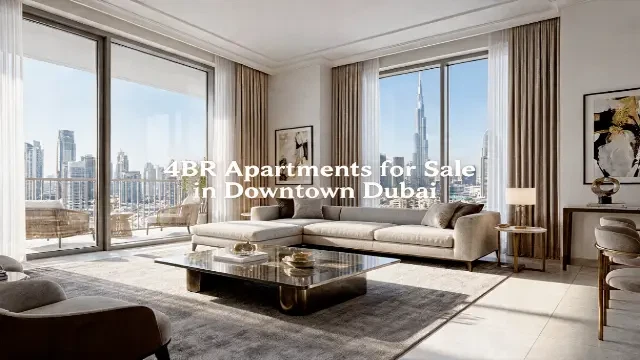 4BR Apartments for Sale in Downtown Dubai