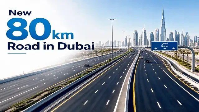New 80km road in Dubai