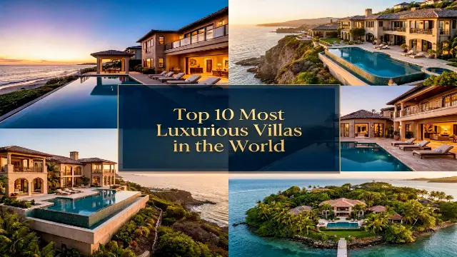 top 10 most luxurious villas in the world