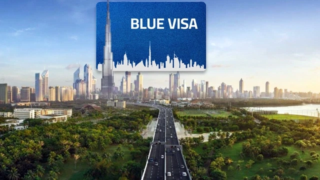 синяя виза оаэ