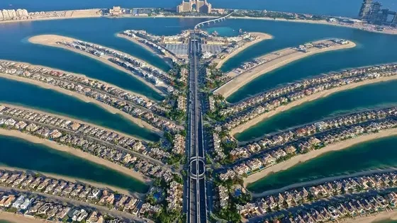 виллы сообщества в palm jumeirah