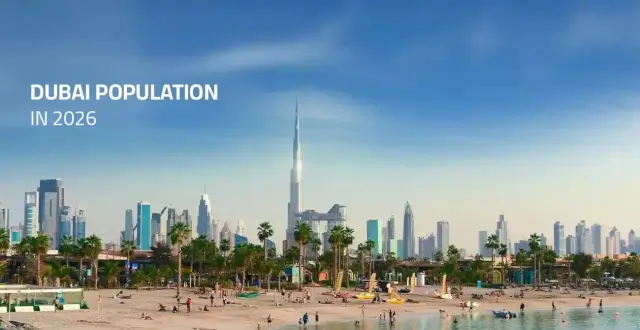 Население Дубая в 2026 году