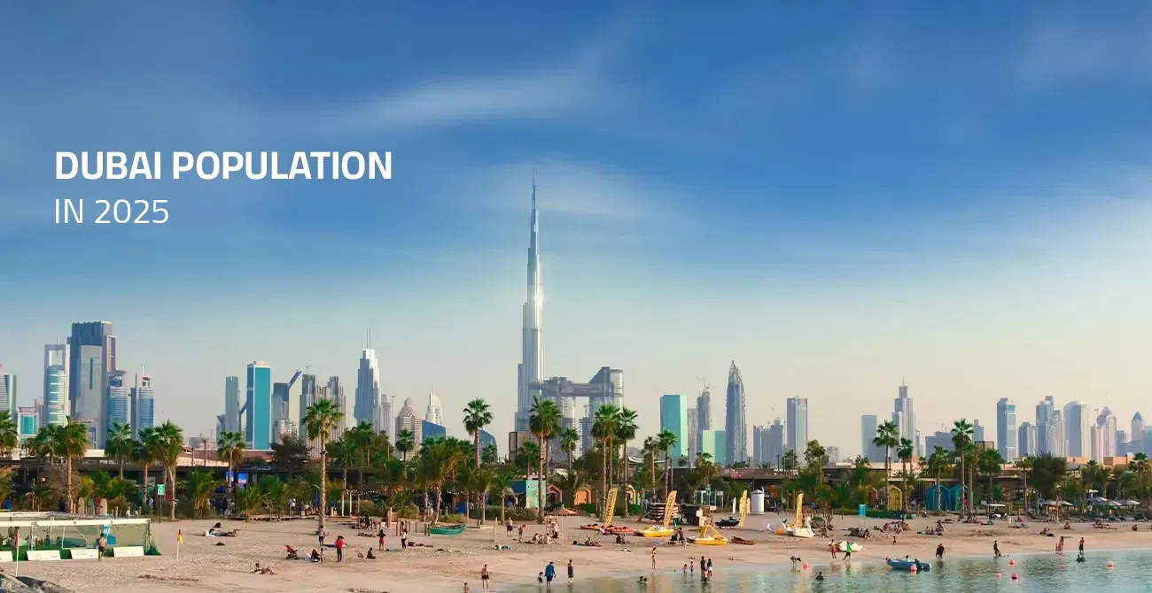 Население Дубая в 2026 году