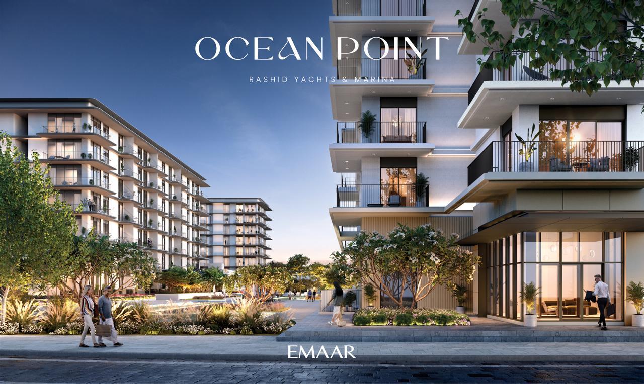 Ocean Point at Rashid yachts and marina: Discover Exquisite Living At This Waterfront Property
