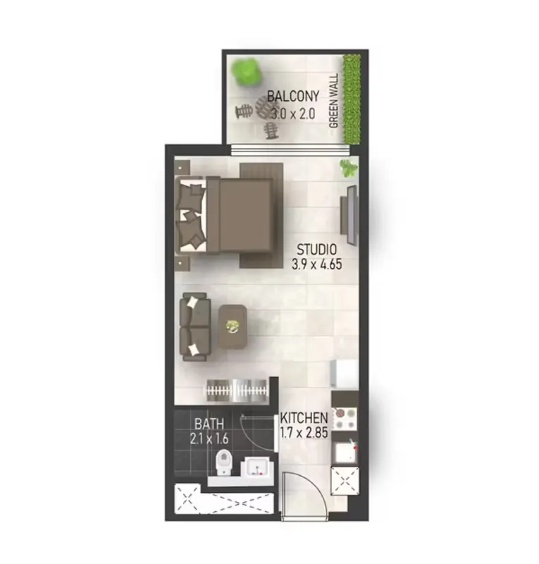 A Serene Oasis of Modern Living: Maimoon Gardens by Fakhruddin Properties