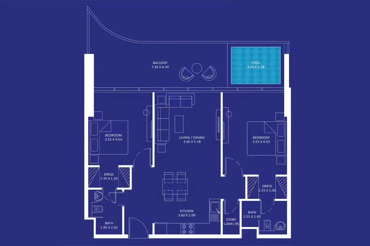 Danube Oceanz Tower 3: окунитесь в роскошную жизнь
