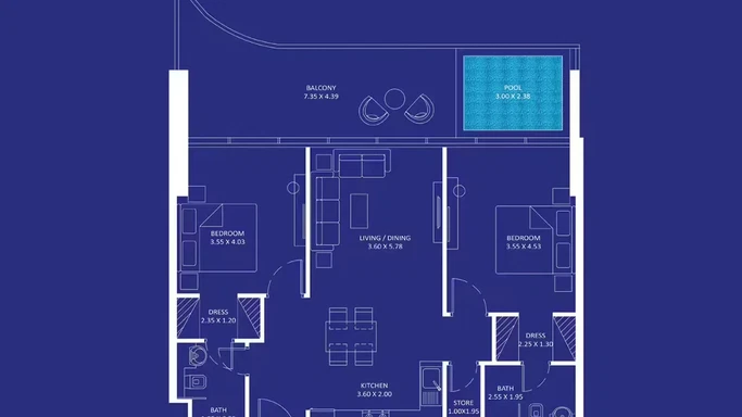Danube Oceanz Tower 3: окунитесь в роскошную жизнь