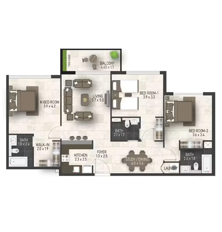 A Serene Oasis of Modern Living: Maimoon Gardens by Fakhruddin Properties
