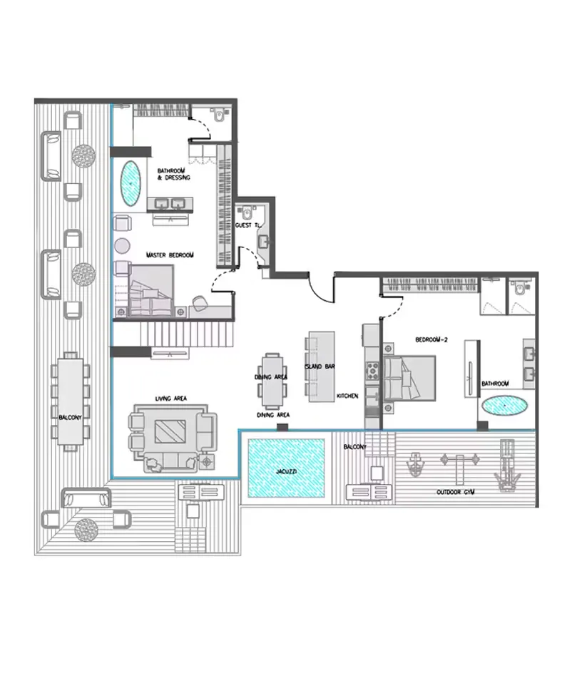 Empire Suites By Peace Homes: ощутите роскошь жизни