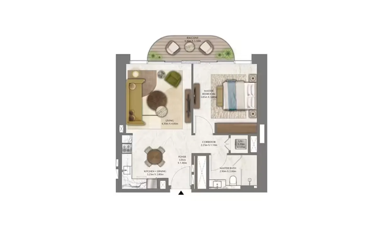 العنوان ريزيدنسز زعبيل: جنة فاخرة في قلب دبي