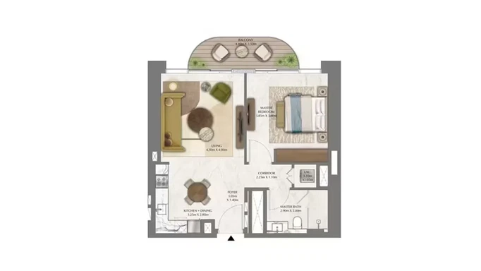 Адрес Residences Za'abeel: роскошный рай в самом сердце Дубая