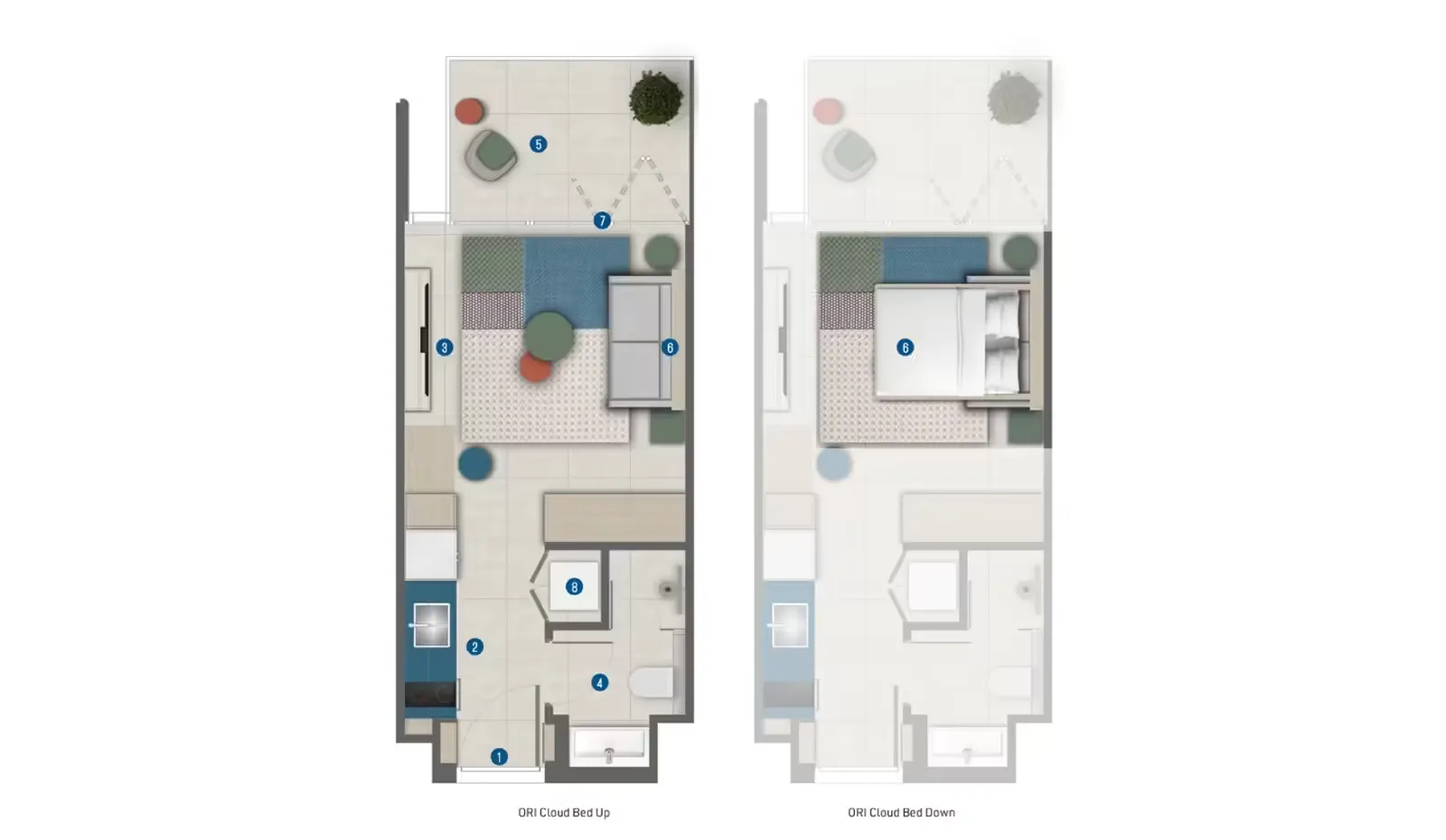 روف هوم مراسي درايف: حياة فاخرة في قلب الخليج التجاري بدبي