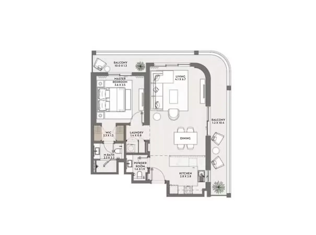 مطعم تراف تشيلو في قرية جميرا الدائرية: تناغم بين الحياة الفاخرة