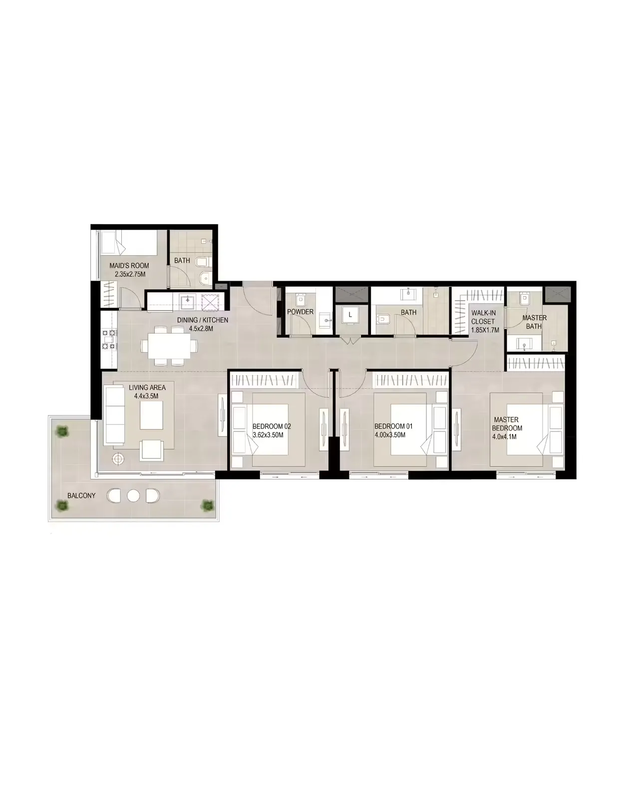 أيالا في تاون سكوير: حياة راقية في دبي