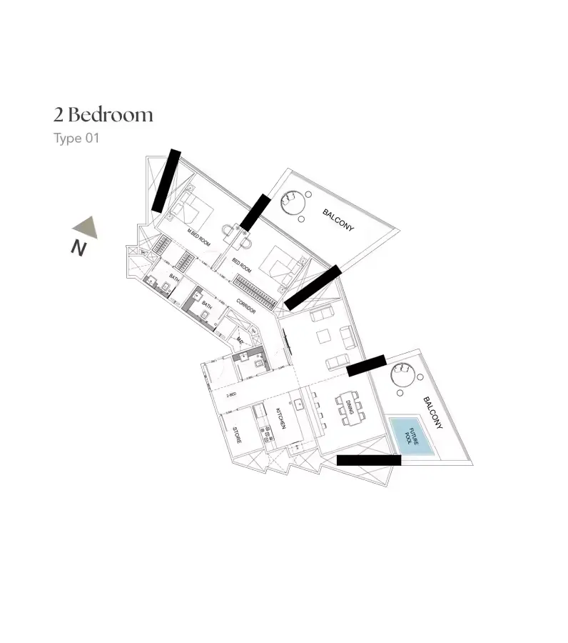 شقق بن غاطي فانتوم: مفهوم جديد للحياة الفاخرة في منطقة قرية جميرا الدائرية 17 بدبي