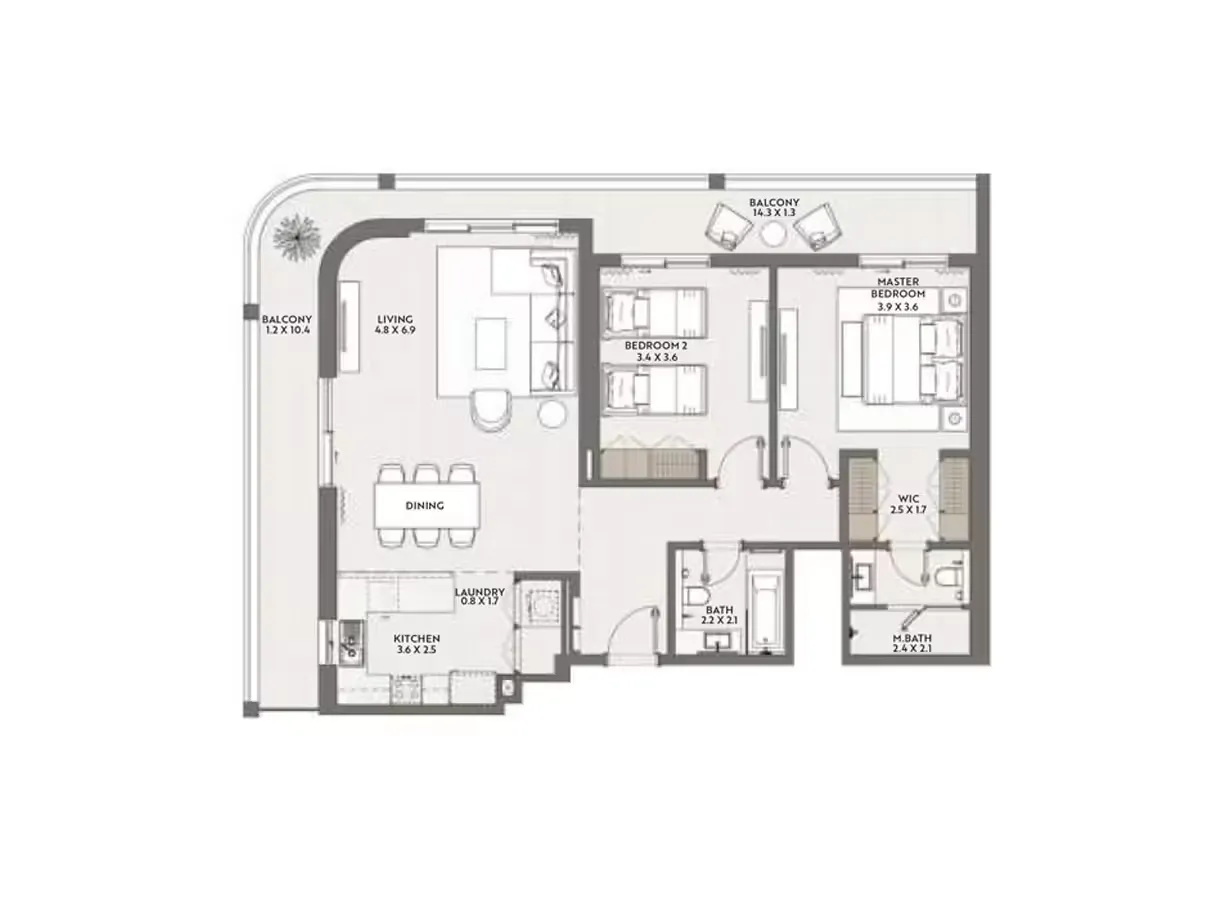 مطعم تراف تشيلو في قرية جميرا الدائرية: تناغم بين الحياة الفاخرة