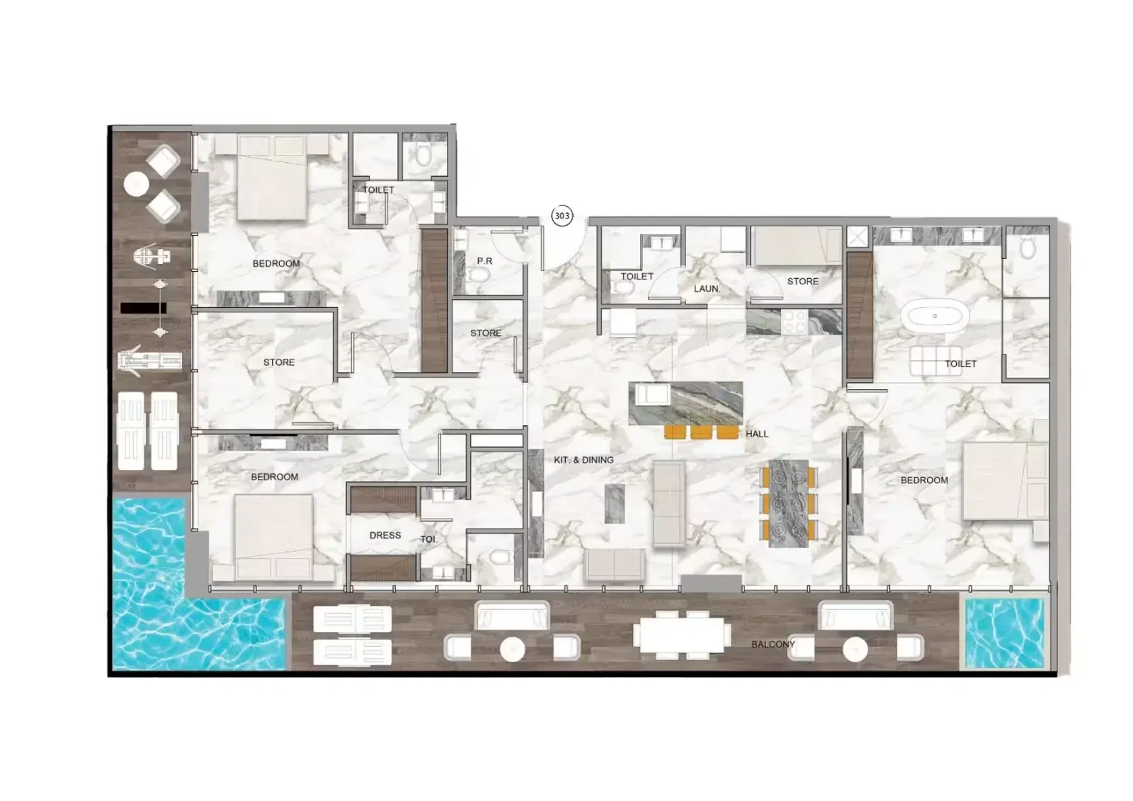 سكاي فيستا جيه في سي من بيس هومز: استمتع بالحياة الراقية