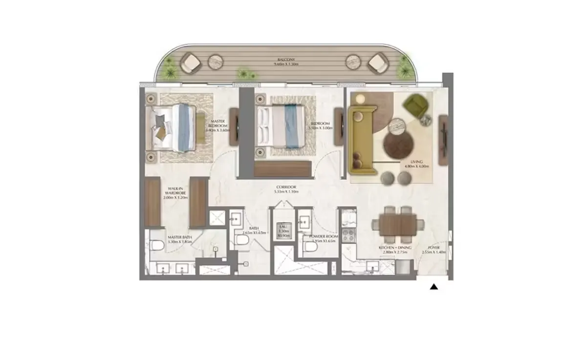 العنوان ريزيدنسز زعبيل: جنة فاخرة في قلب دبي