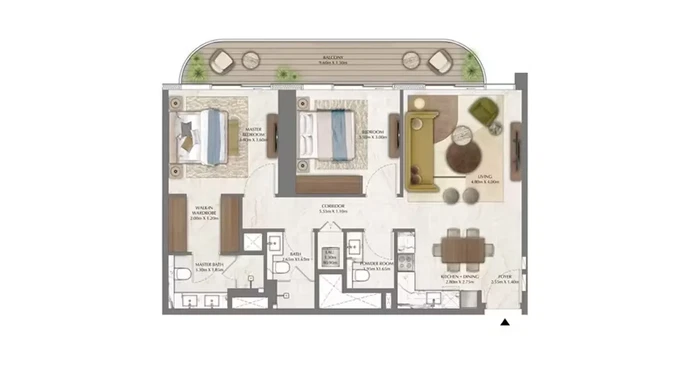 Адрес Residences Za'abeel: роскошный рай в самом сердце Дубая
