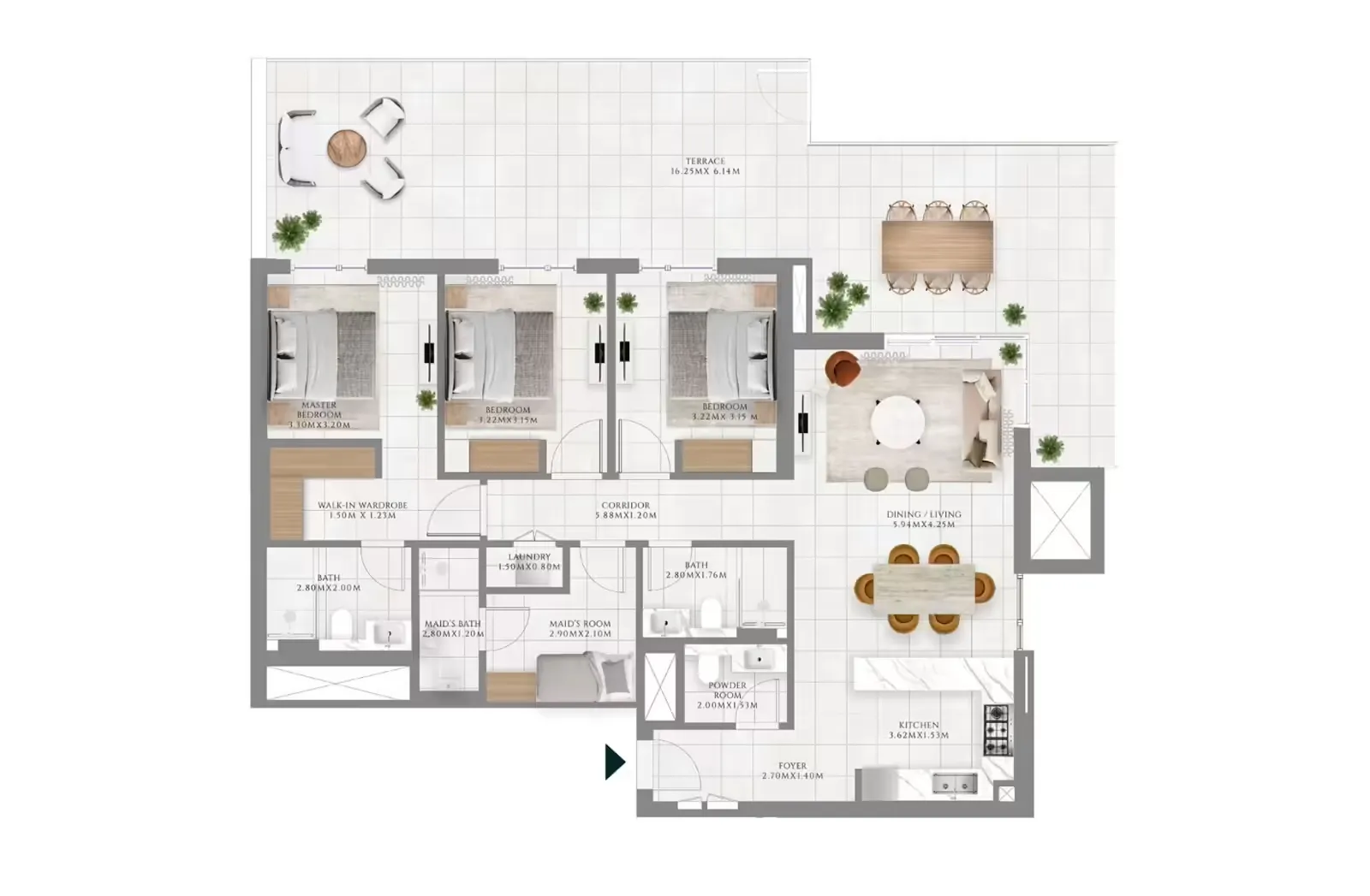 بارك لين في دبي هيلز استيت: اكتشف المعيشة الفاخرة من إعمار