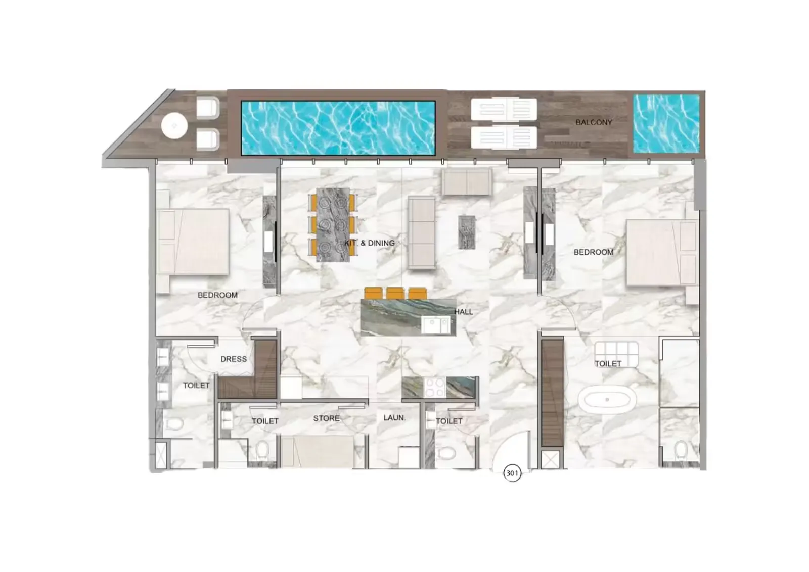 سكاي فيستا جيه في سي من بيس هومز: استمتع بالحياة الراقية