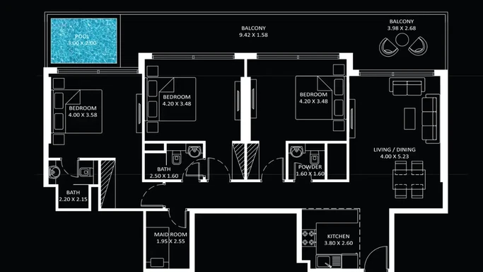 Diamondz By Danube — 65-этажное жилое чудо в Jumeirah Lake Towers