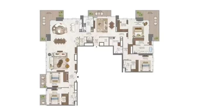 Адрес Residences Za'abeel: роскошный рай в самом сердце Дубая