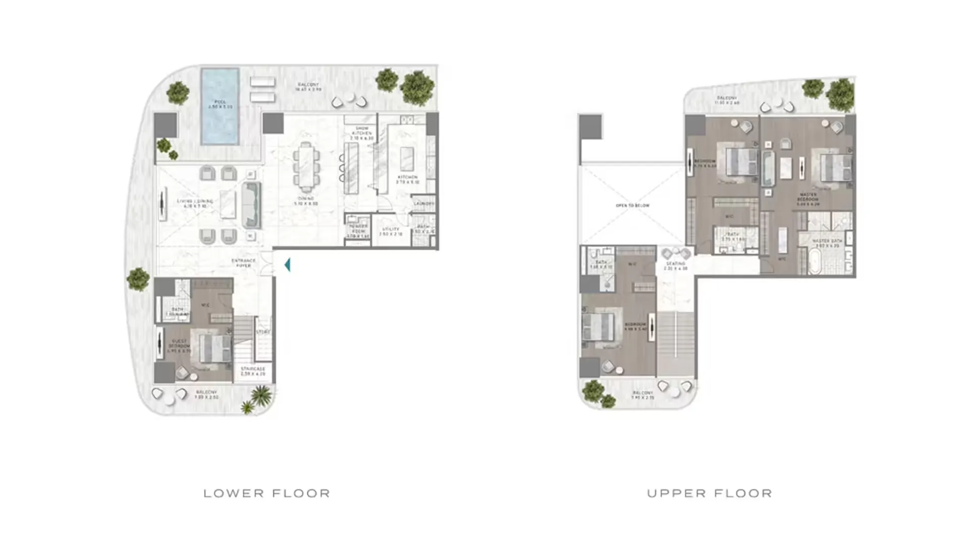 مجموعة داماك سكاي كريست: استمتع بالحياة الفاخرة في قلب دبي