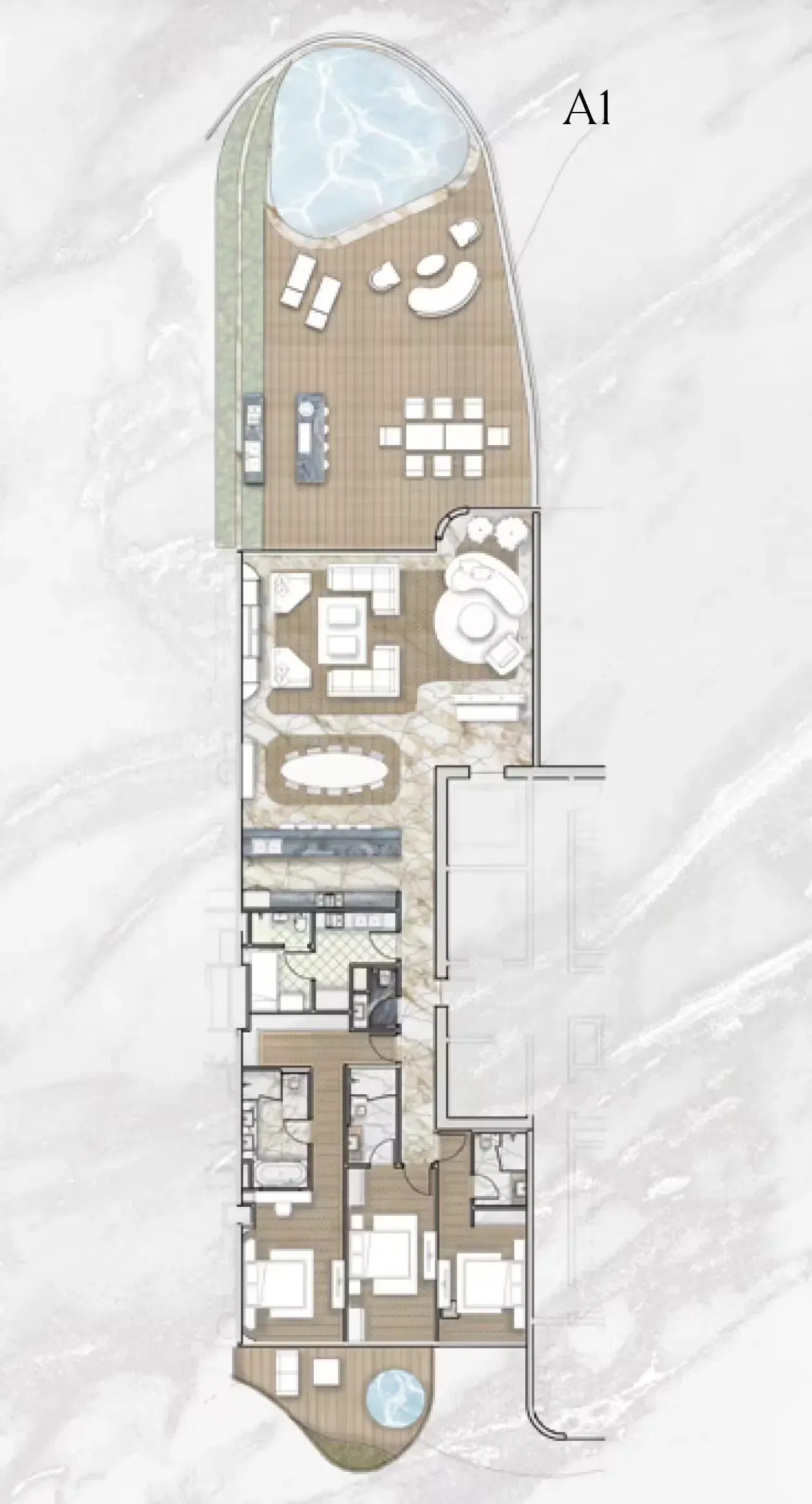 استمتع بحياة راقية في One Crescent في نخلة جميرا