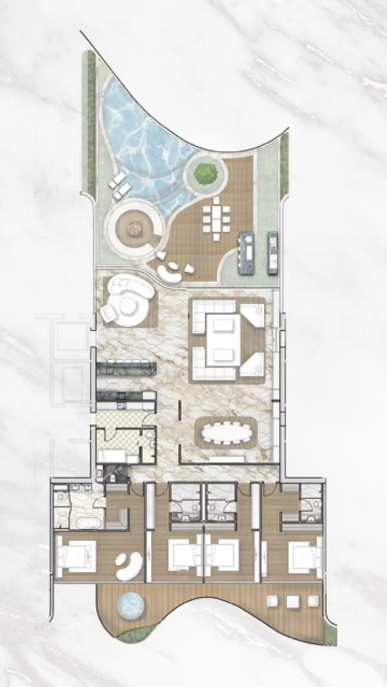 استمتع بحياة راقية في One Crescent في نخلة جميرا