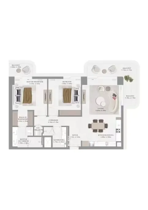 Насладитесь непревзойденной роскошью в Avolea Residences в Rashid Yachts & Marina