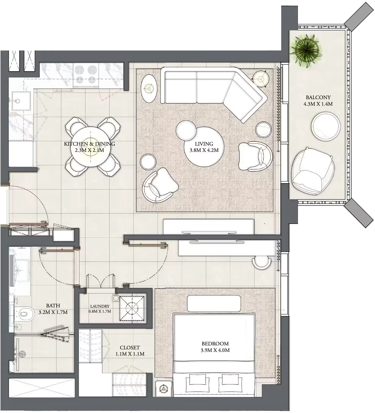 Escape to Your Own Private Oasis at Cedar at Creek Beach by Emaar Properties