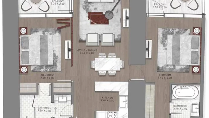 Damac Safa 2 от De Grisogono
