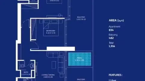 Indulge in Luxurious Oceanfront Living at Oceanz in Dubai Maritime City – A Serene Escape