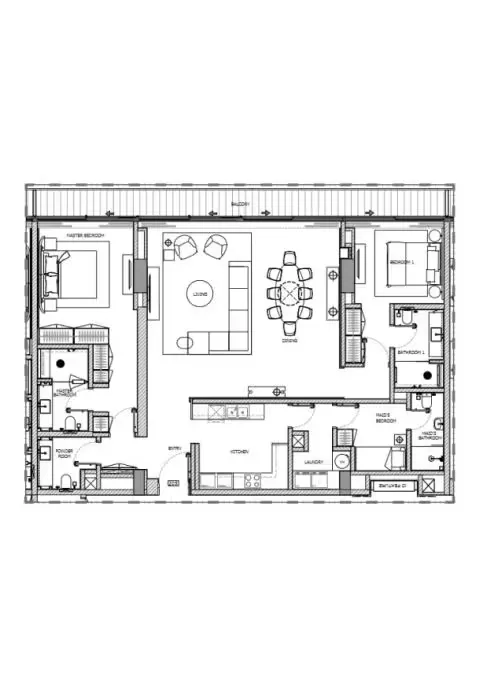 واحة من الأناقة على قناة دبي المائية: تجربة فخامة لا مثيل لها في إيدن هاوس
