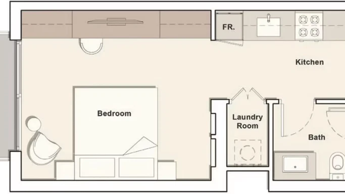 Апартаменты Hamilton House в JVC
