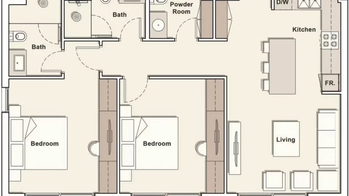 Апартаменты Hamilton House в JVC