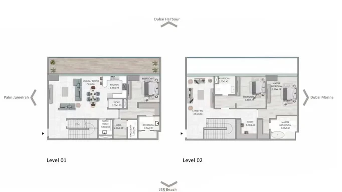 Revel in the Luxurious Beachfront Sanctuary – Habtoor Grand Residences in Dubai Marina