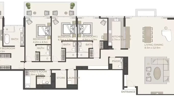 Mangrove Residences в Expo City Dubai