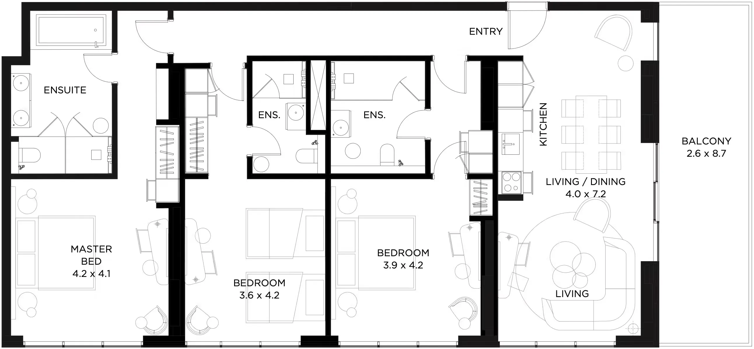 Элитная жизнь, вдохновленная шиком Майами: Mansio в Th8 Palm Jumeirah